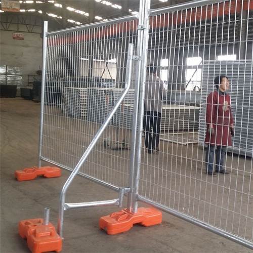 temporary metal fence panels with hot dipped galvanized