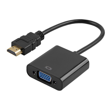 HDMI ~ VGA 변환기에 피그 테일