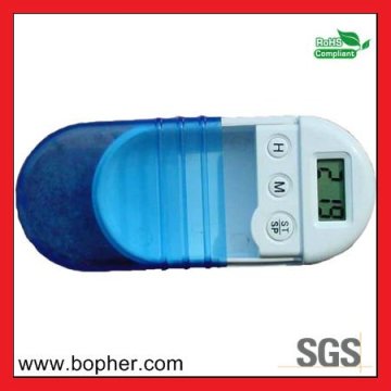 plastic travel pill box timer