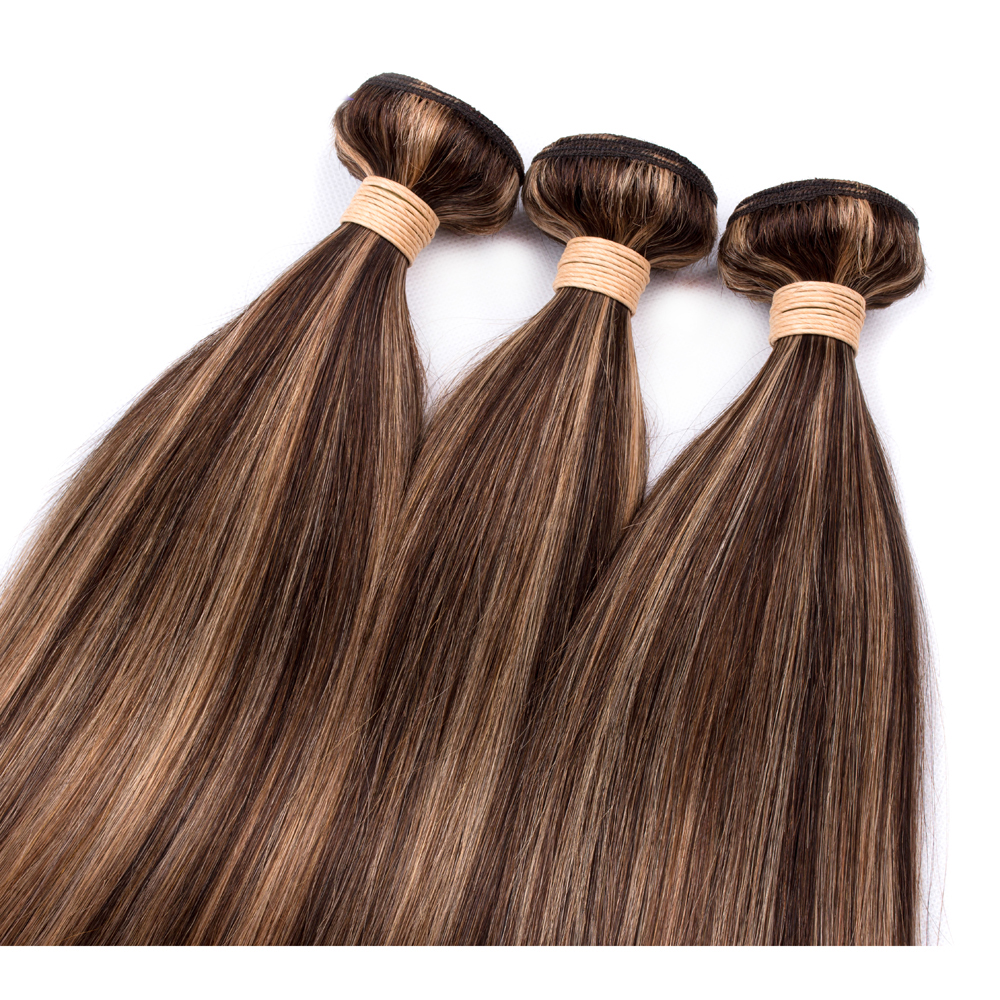 P4/27 Color Hair Bundles Straight and Body No Tangle No Shed Soft And Smooth,100% Brazilian Virgin Human Hair 10"-30" In stock