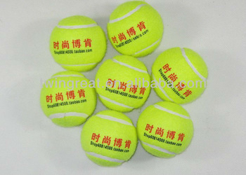 custom tennis balls
