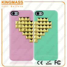 Valentine Gift Couple Studded Phone case for iphone 5