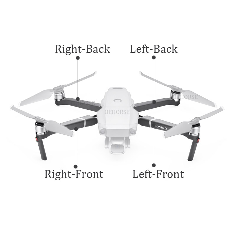 Original Brand New Mavic 2 Replacement Arms with Motor for DJI Mavic 2 Pro & Zoom Motor Arm Repair Service Spare Parts