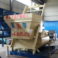 Stationary 1m3 self loading concrete mixer machine