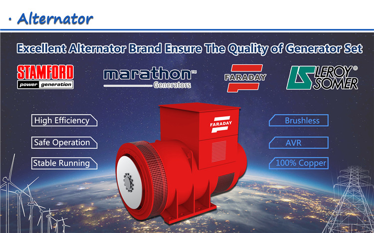 Cheap price 30kw 37.5kva Ricardo generator 4 cylinder diesel engine