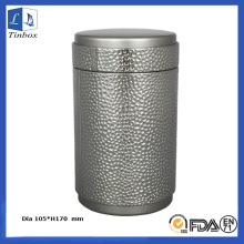 Round Tea Tin Storage Box Packaging