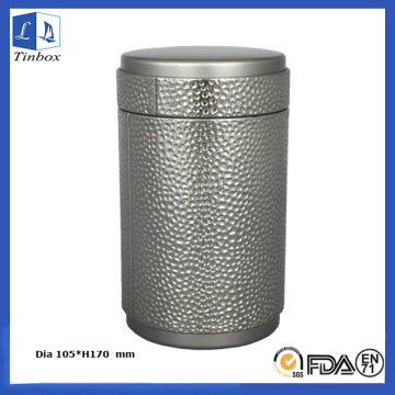 Round Tea Tin Storage Box Packaging