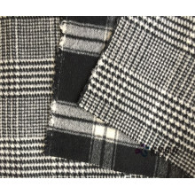 Double Face Houndstooth 100% Wool Fabric