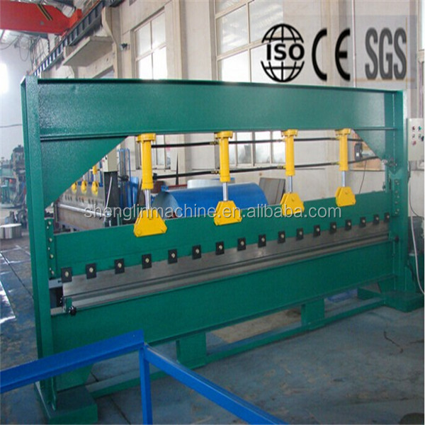 Hydraulic bending machine equipment for steel plate