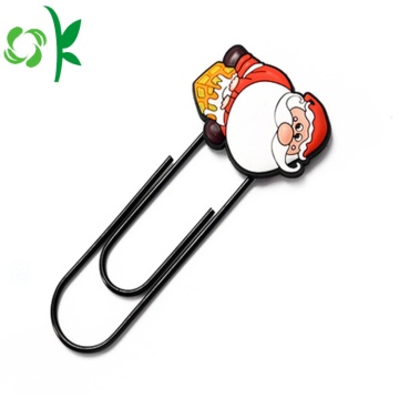 Christmas Decoration Lovely Silicone Bookmark for Sale