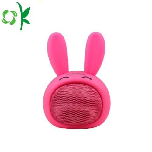 Kartun Kelinci Lembut Speaker Kasus Silicone Speaker Protector