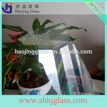haojing grade A sheet glass 1mm thick