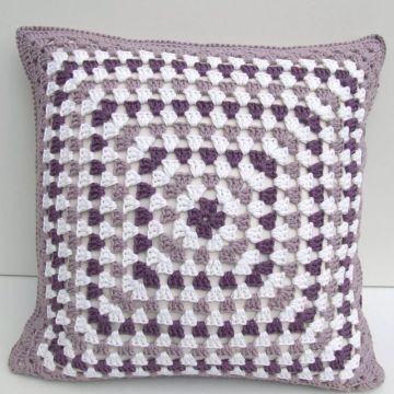 Housse de coussin à la main vente chaude motif de tricot