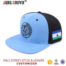 custom adjust snapback caps/6 panel plain custom snapback caps