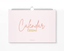Minimalist Yearly Monthly Wall Calendar Planner
