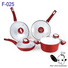 newest cookware set home appliances glass lid with silicon as seen on tv products