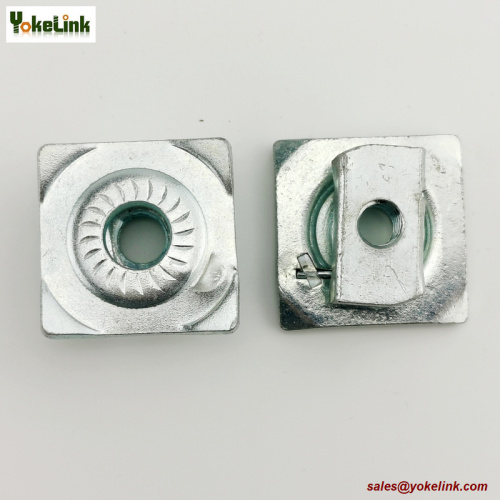 M8 Zinc Plated Combo Nut Washers