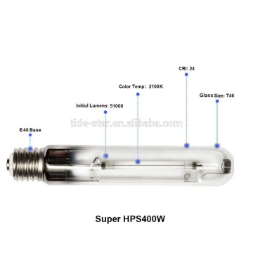 400w HPS HYDROPONICS BULB DUAL SPECTRUM LIGHT