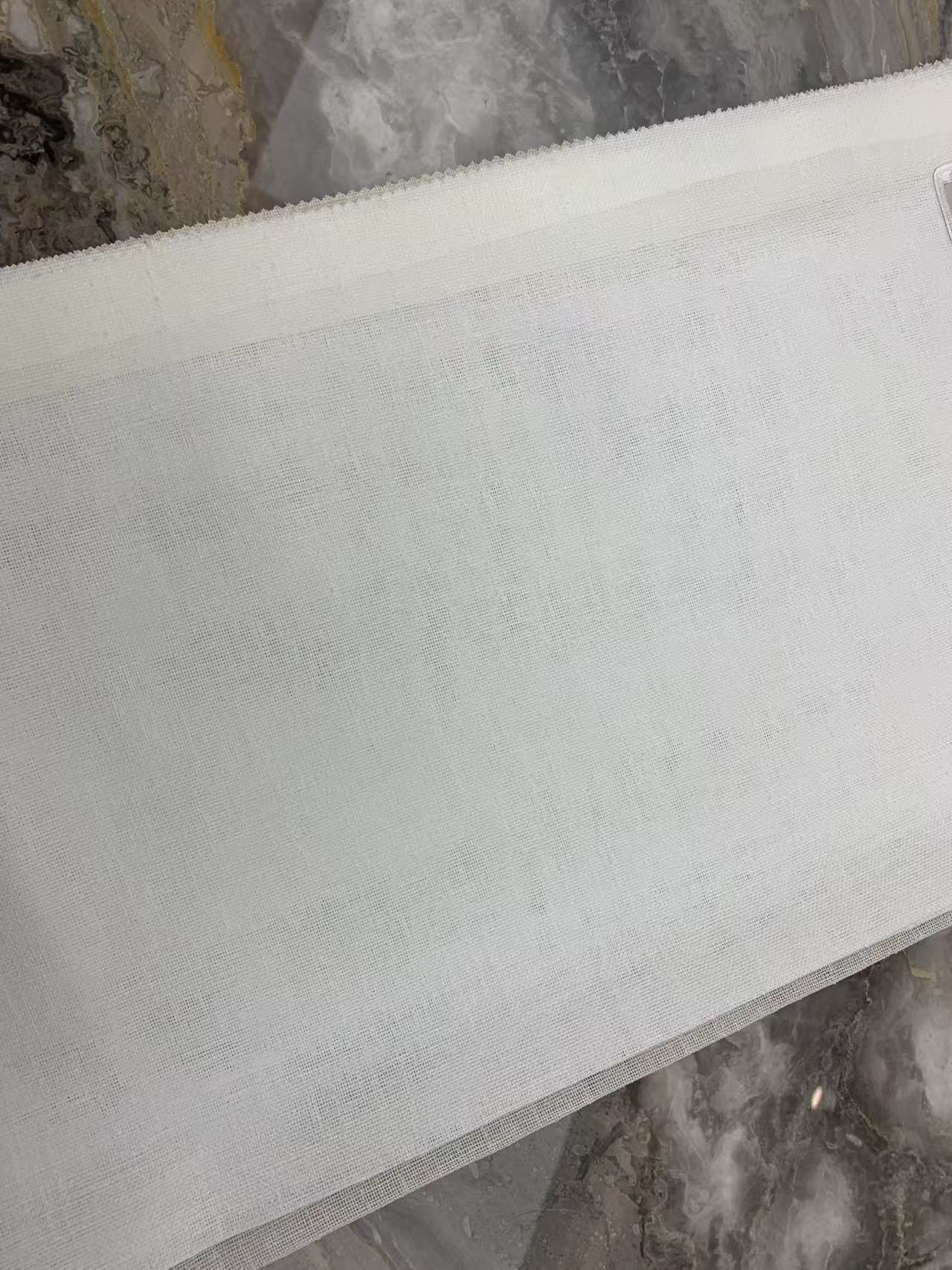 Tela ligera de gasa lisa para cortinas Lightweight Plain Chiffon Fabric for Curtains