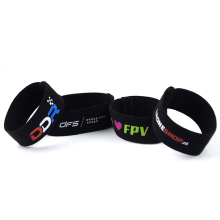 Customized Fashion Elastic Wrist Strap Polyester Elastic Wristband for Sport