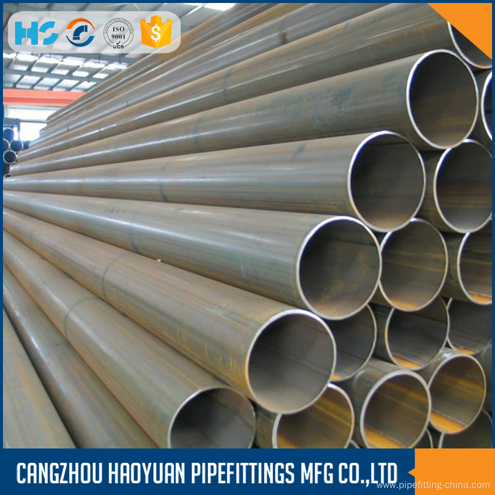 A106GRB Round Black Carbon Welded Steel Pipe