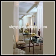 Fireproof Door Surround Decoration Plaster Gypsum GRG Pilaster Moulding