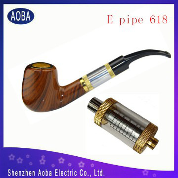 Popurlar Healthy wooden electronic cigarette wooden e pipe 618