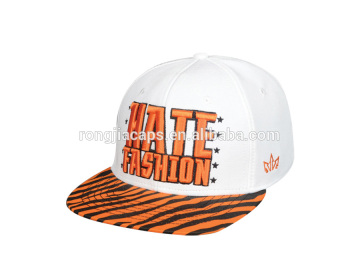 6 panel New flat brim caps