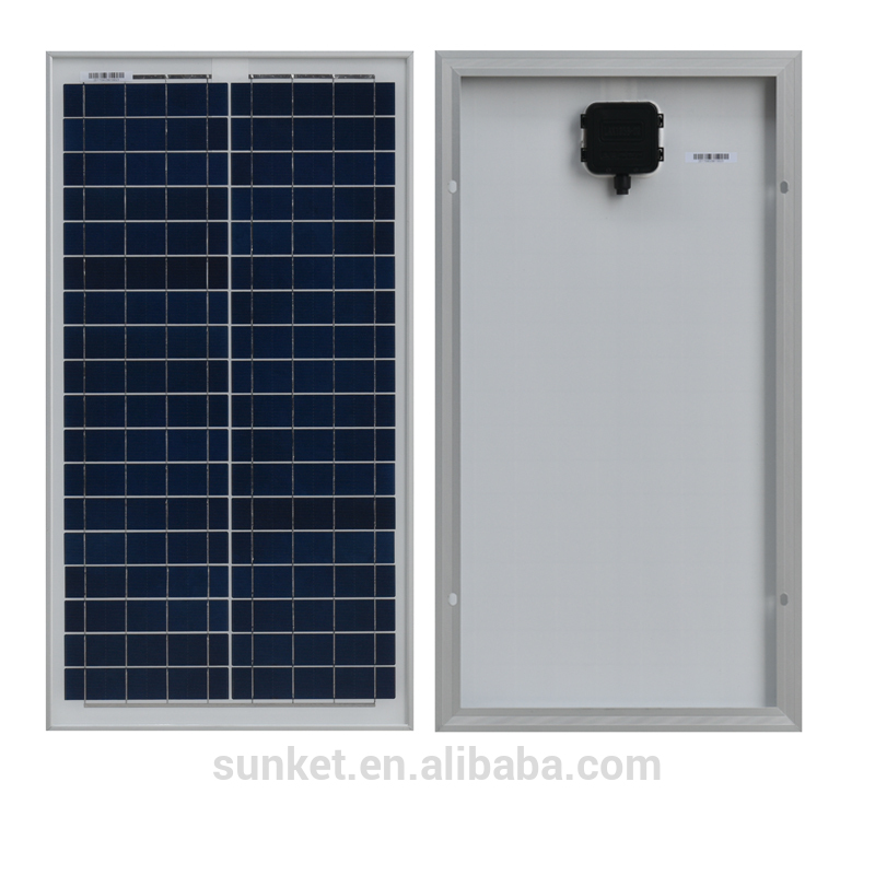 Panel solar poli de 30 vatios bajo precio bajo