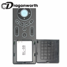 Bluetooth Keyboard Mouse T6 Backlit White Mini for Android TV Box Remotewith 2.4GHz RF