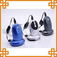 Mouse and USB Hub High-Tech Wireless Notebook Mouse