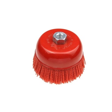 Nylon Abrasive Filament Cup Brush 4" Rotary Round Brush