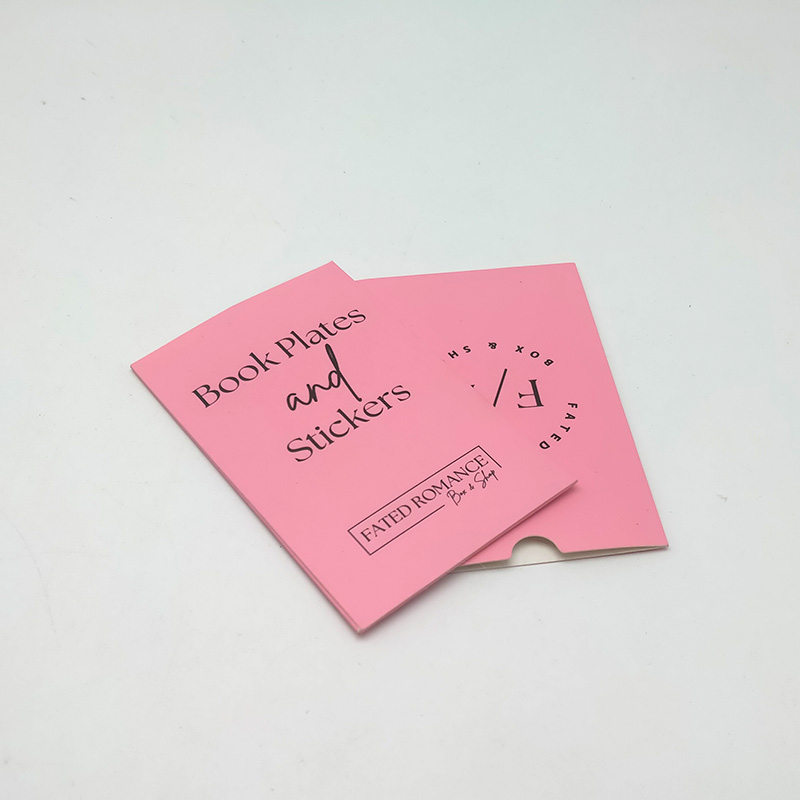 Petite enveloppe de clé d'hôtel cadeau rose enveloppe personnalisée
