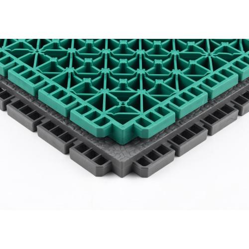 ENLIO Interlocking Tiles Backyard Outdoor 3x3 Basketball Court Floorting Tiles Mat For Sports Court