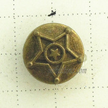 old brass rivets custom star type bags metal buttons for jacket
