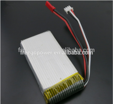 6S 5200mAh rechargeable lithium polymer battery for model airplane