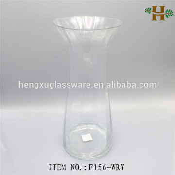 tall clear wedding glass floor vases