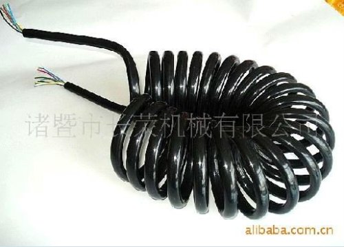 trailer 7 core coiled cable