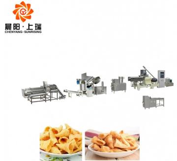 Bugle snacks automatic fried bugles snack food machine