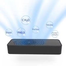 Pollen Smoke pm2.5 eliminator Air Purifier Automotive fresh air purifier for outdoor and infant use with power bank function