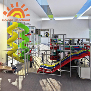 Children Large Indoor Playground Equipment On Sale