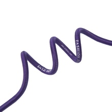 Custom Printed Logo Polyester Round Bungee Cord - 2mm 3mm Elastic Shock Cord