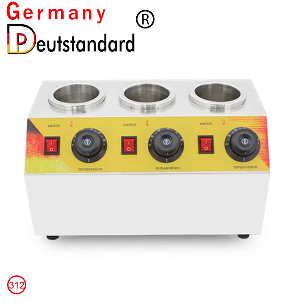 Three bottles sauce warmer machine durable