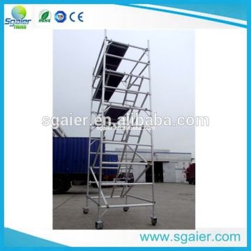 Latest design aluminum mobile scaffolding beam/aluminum scaffolding