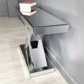 table console en miroir large