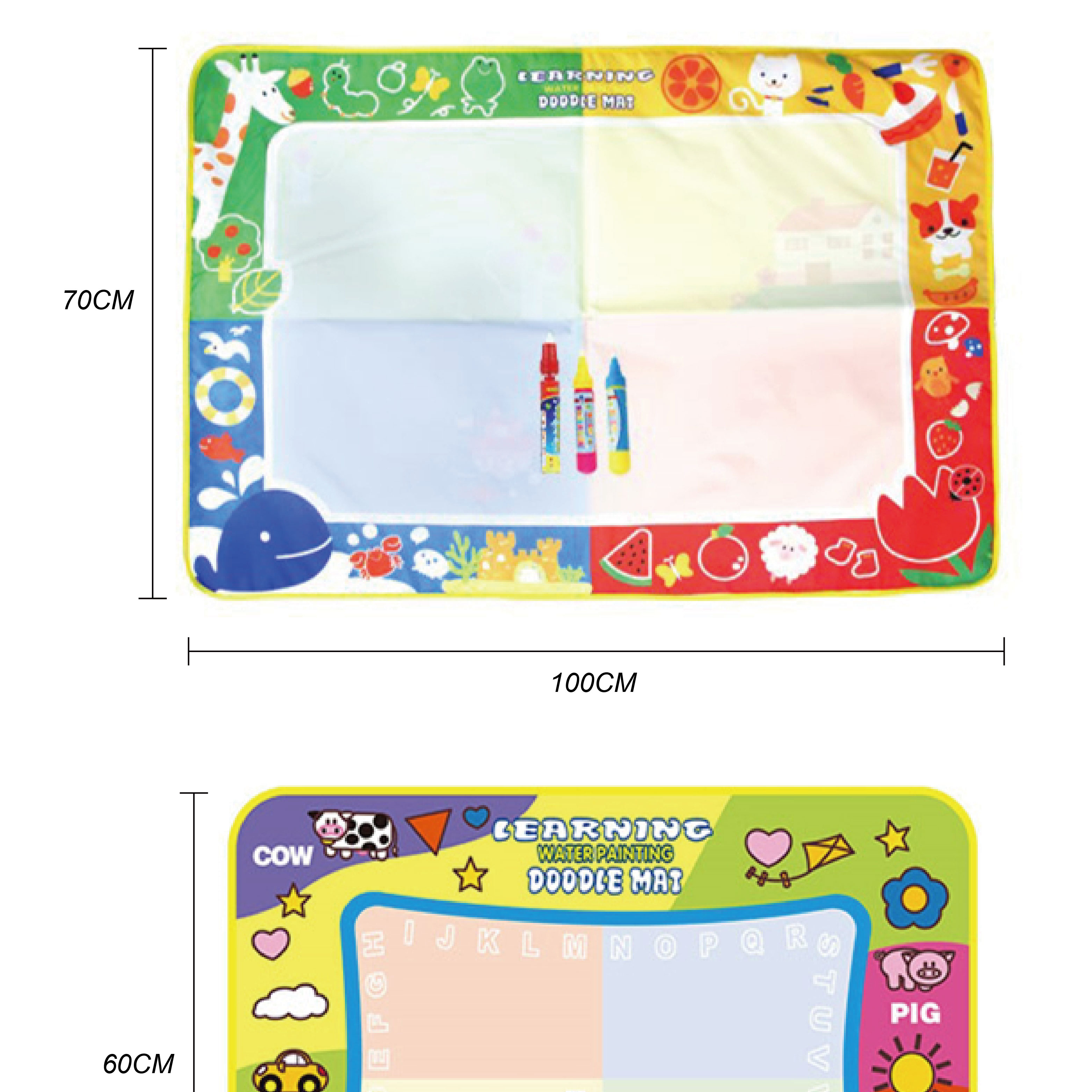 Painting Educational Toys Coloring Kids Playing Painting Toy Magic Large Water Drawing Mat