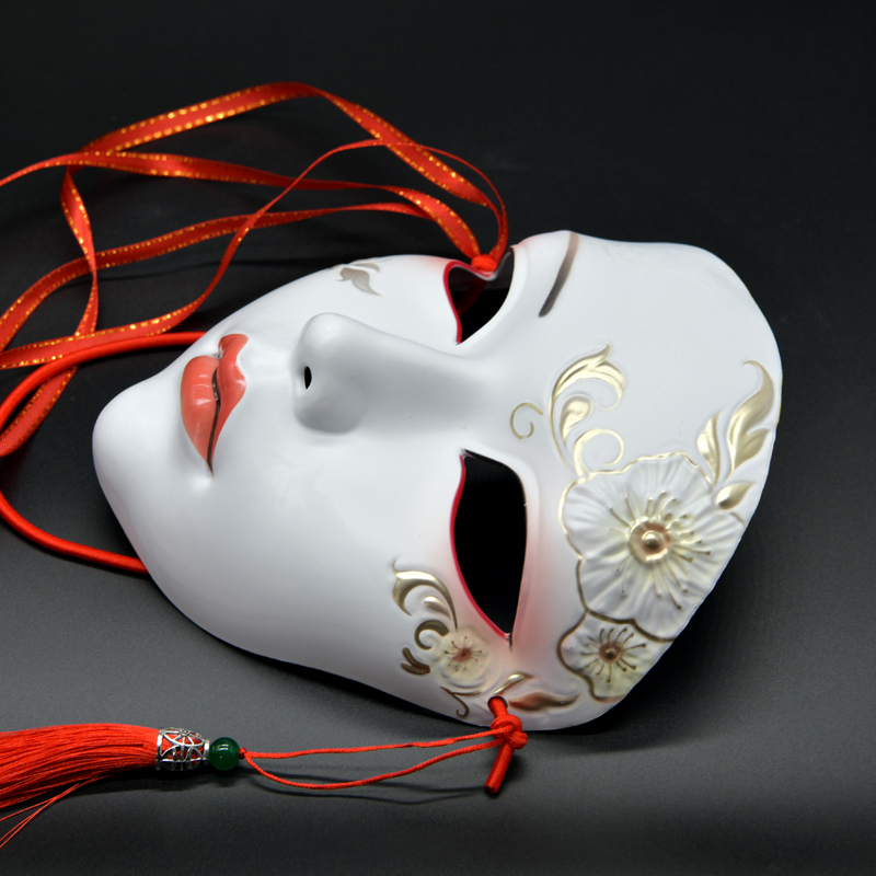 Máscara Antiga Cosplay Estilo Hanfu Hanfu Style Cosplay Ancient Mask
