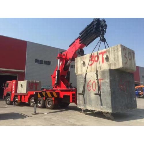 Howo 100 ton crane lifting truck