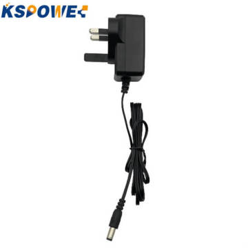 9W 9V 1A UK Plug AC DC Adaptor