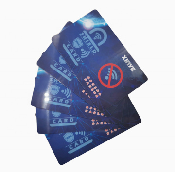 Rfid blocking card credit card protector shielding card